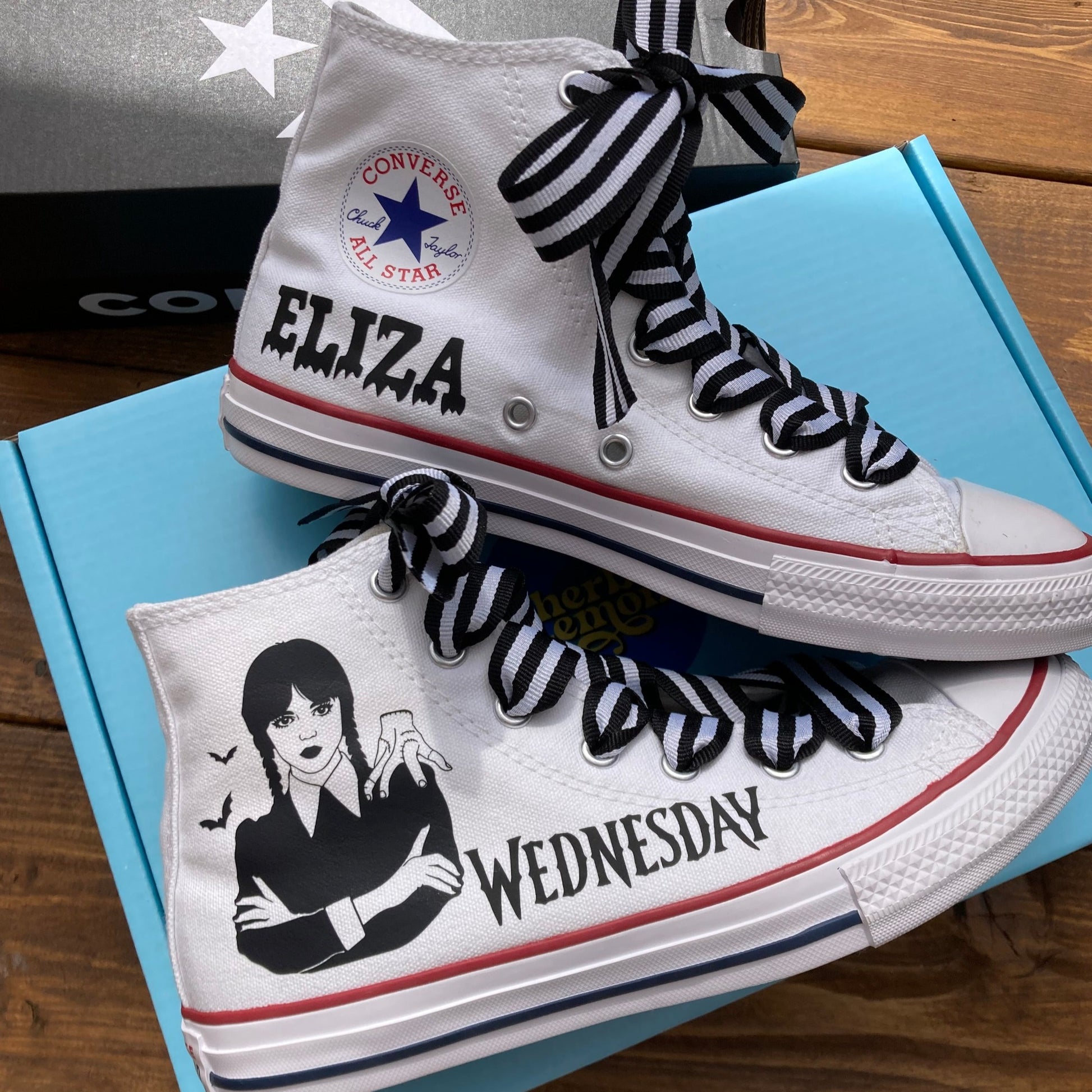 wednesday addams converse