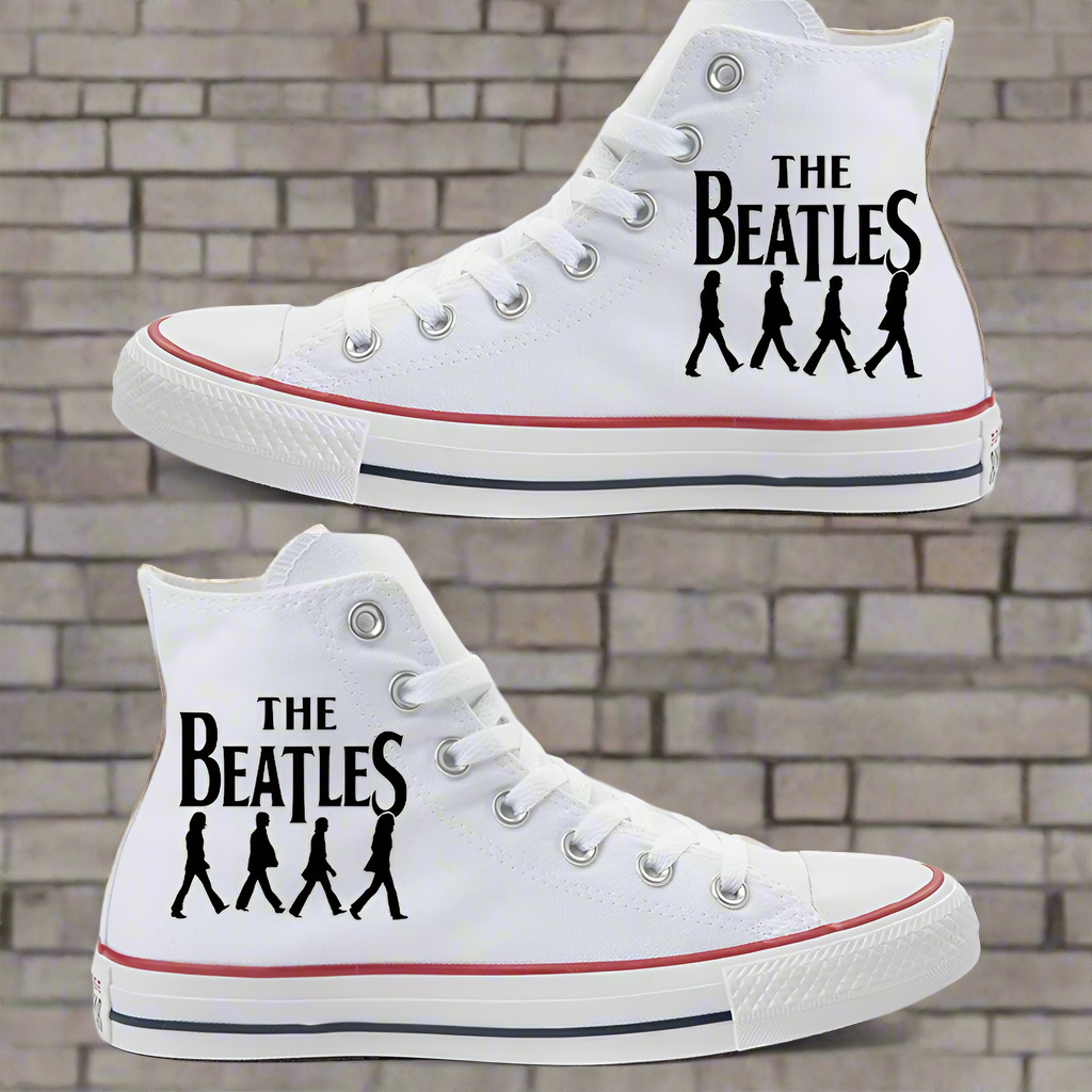 The beatles custom converse