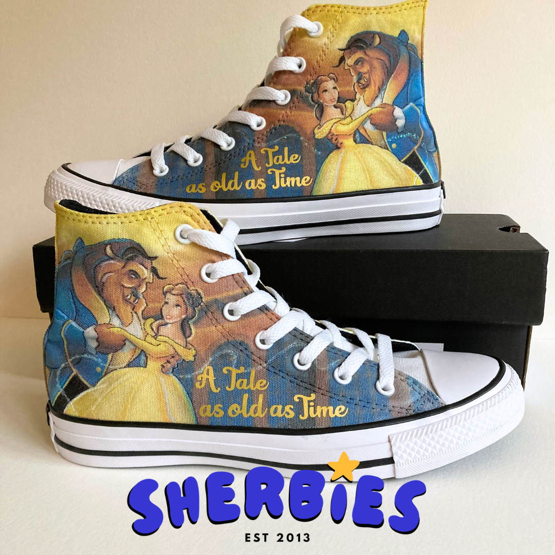 beauty and the beast shoes