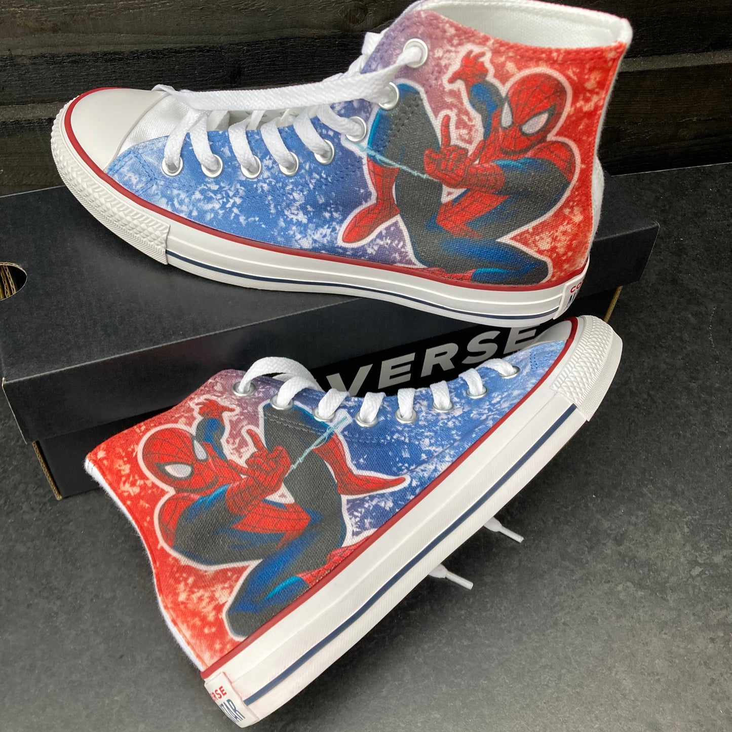 spiderman kicks