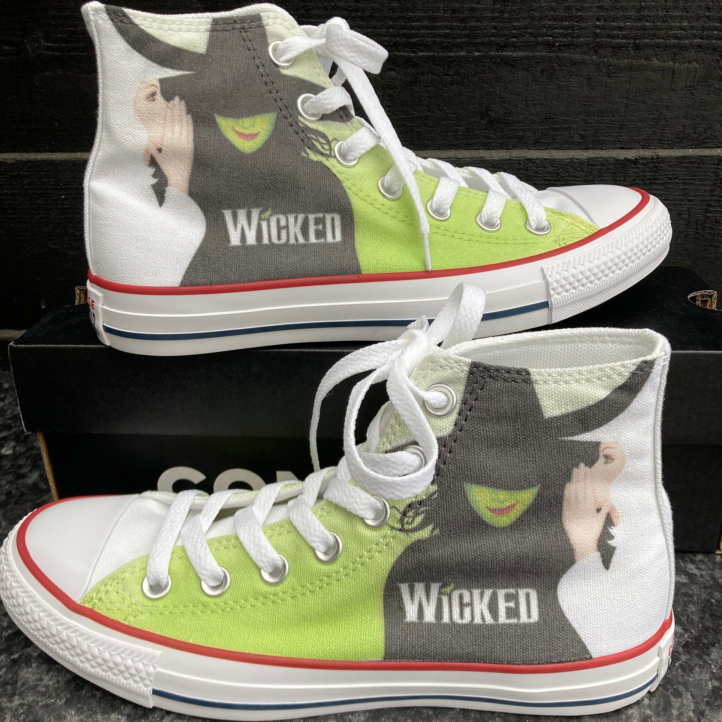 wicked custom converse