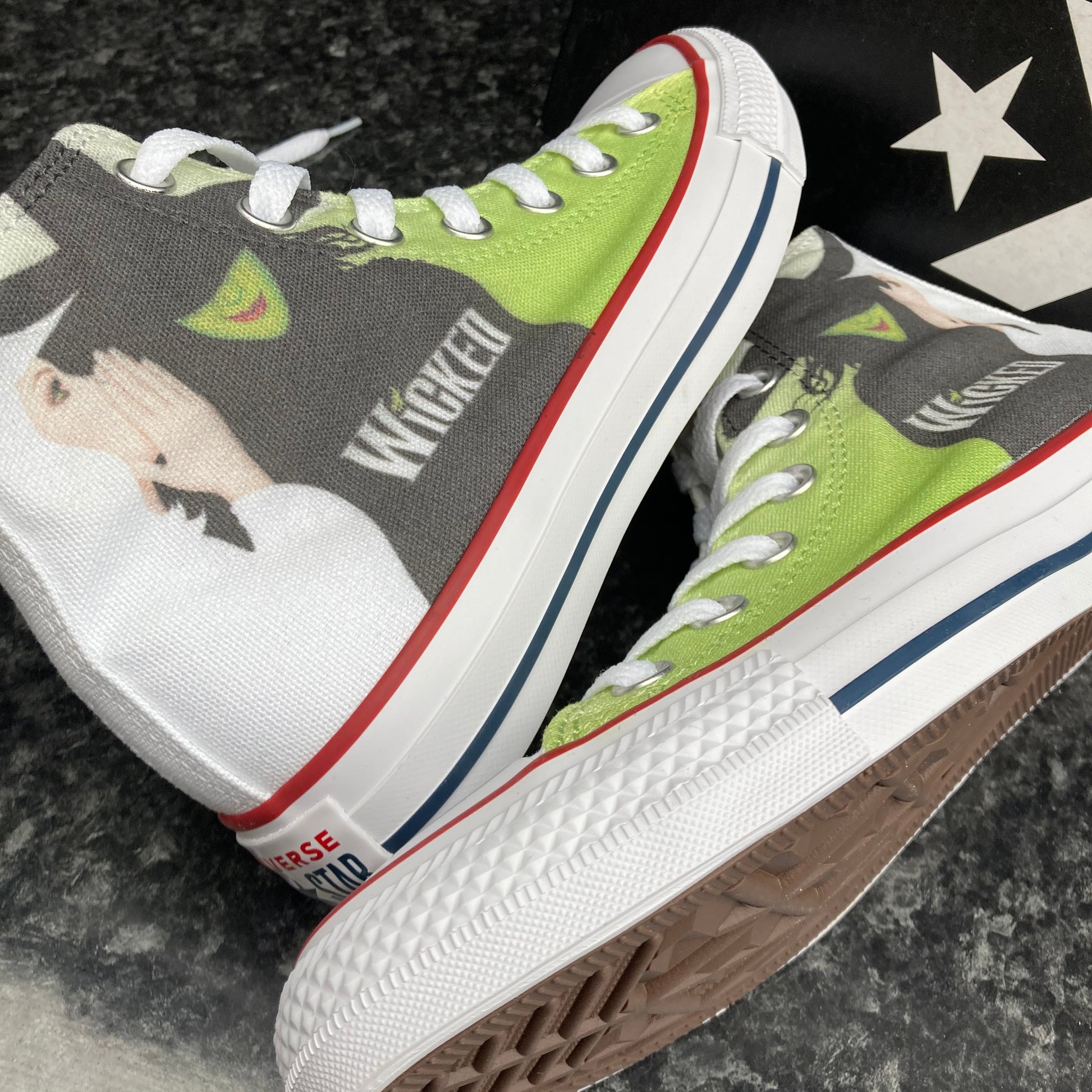 wicked the movie converse high top shoes