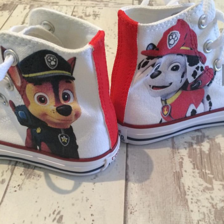 MARSHALL AND CHASE PAW PATROL SNEAKERS