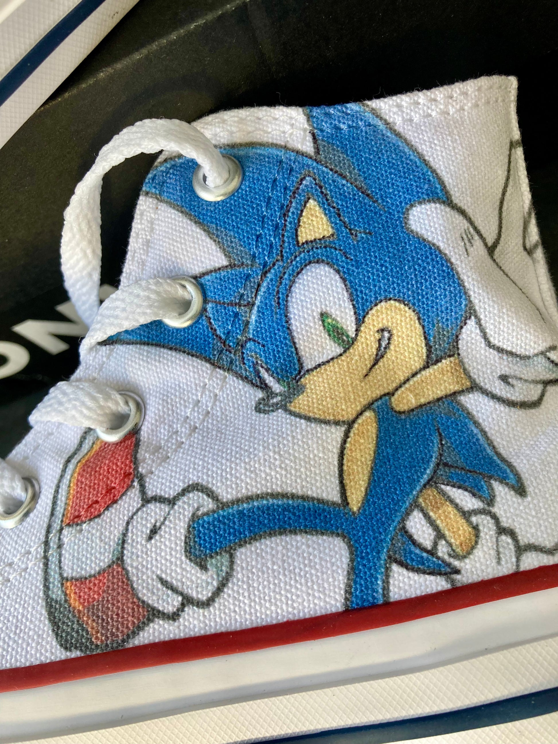 sonic converse high top shoes