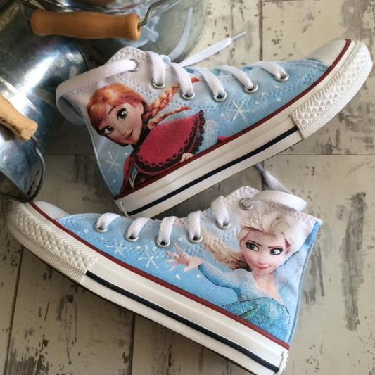 frozen converse shoes
